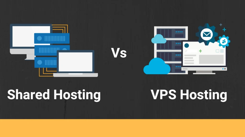 This Image is about VPS and shared hosting 